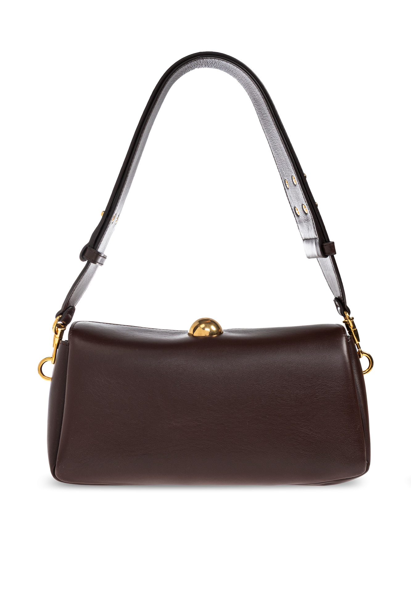 Brown Shoulder bag Ami Alexandre Mattiussi - Vitkac France